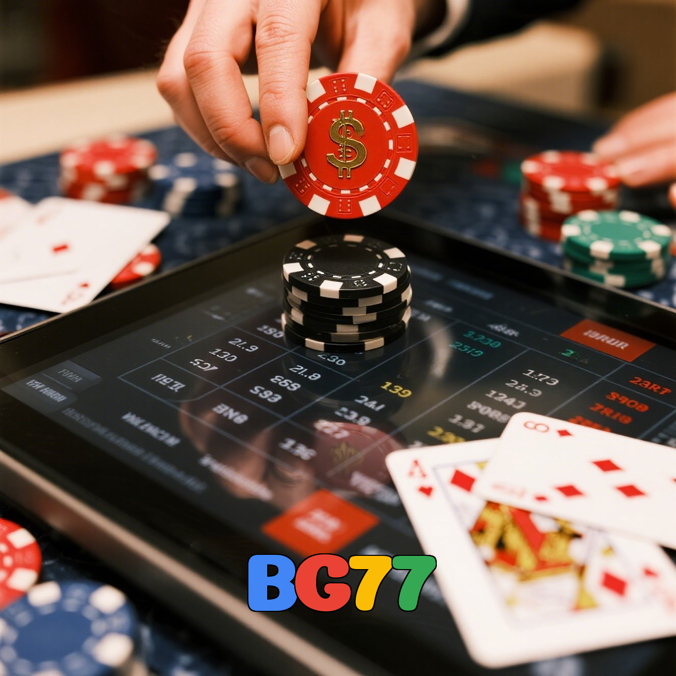 BG77：A emoção do blackjack te espera! Aposte e vença agora!