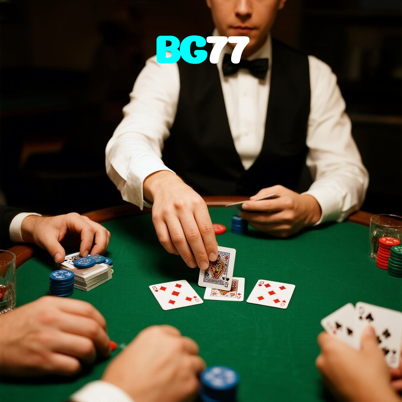 BG77：Jogue poker, slots e aposte no futebol para uma experiência única!