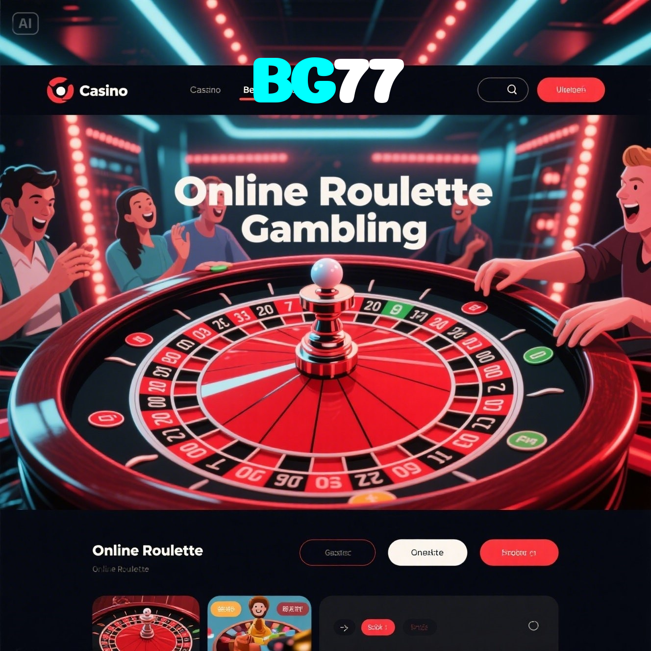 BG77：A sorte está ao seu lado em slots, poker e apostas esportivas online!