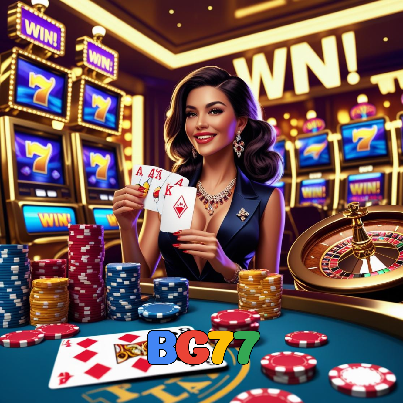 BG77:Sinta a emoção de ganhar no blackjack! Aposte agora!