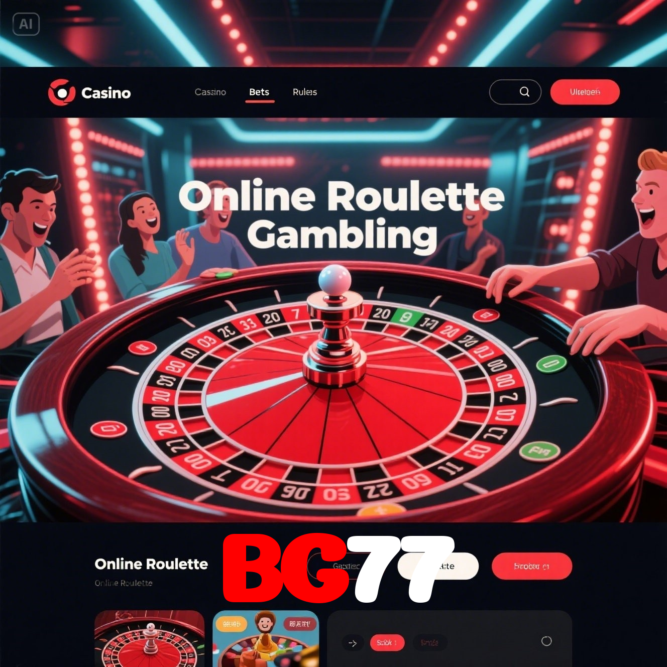 BG77:Onde a diversão nunca acaba: poker, roleta e apostas no futebol!
