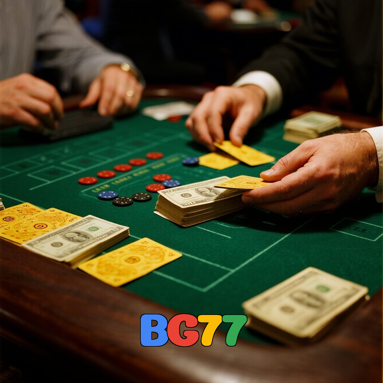 BG77:Mostre sua habilidade nas mesas de poker e vença os adversários!