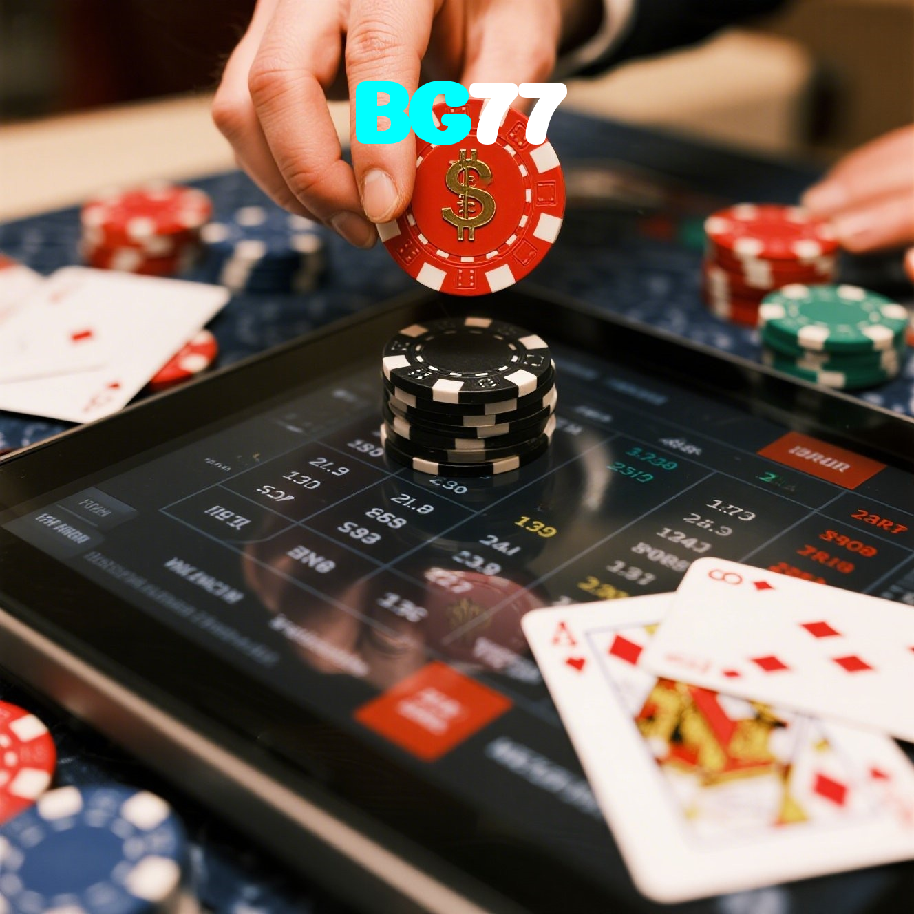 BG77：Jogue poker online e mostre suas habilidades nas cartas!