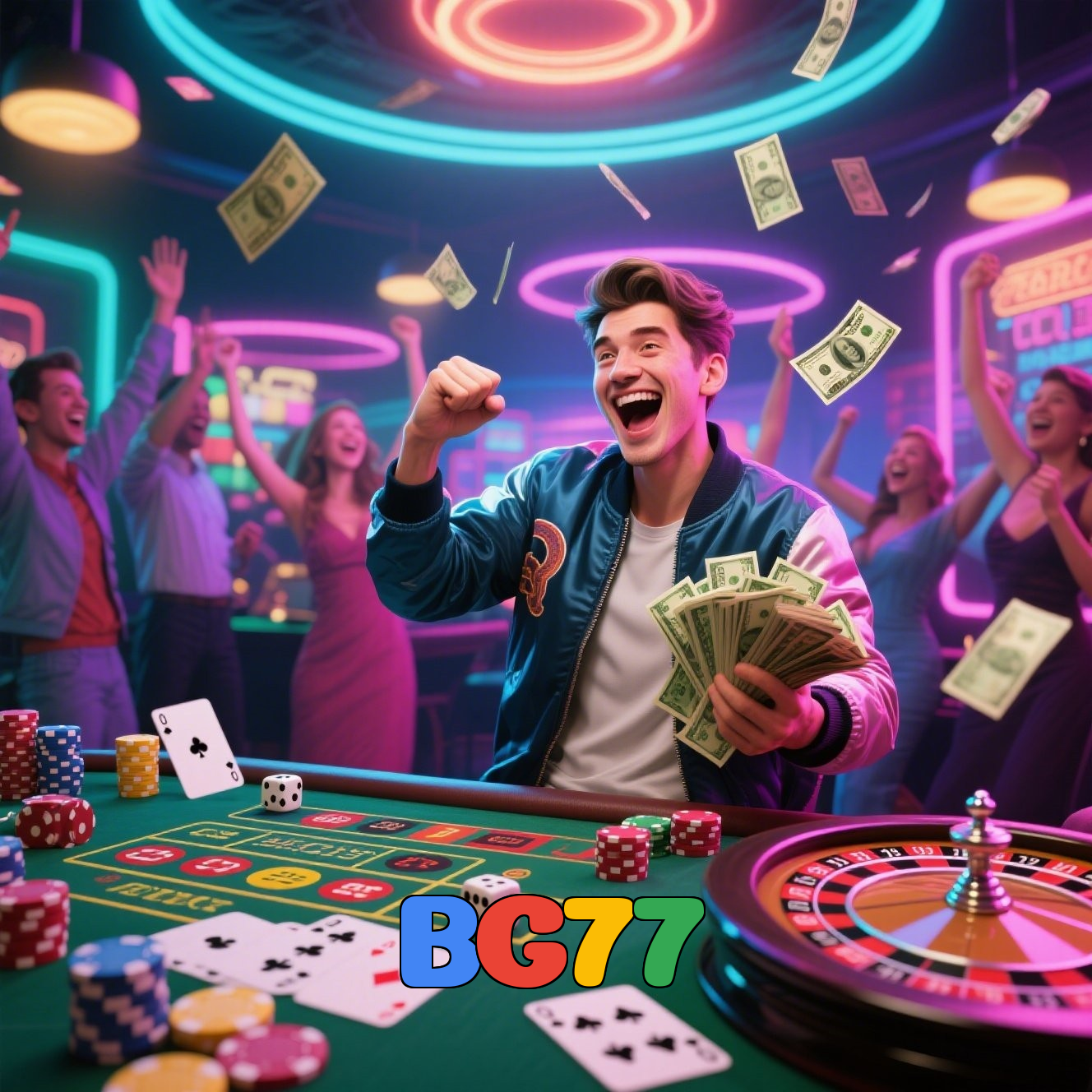 BG77:Jogue poker e prove que você é o verdadeiro campeão das cartas!